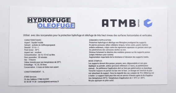 Hydrofuge oléofuge