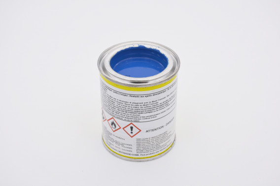 Peinture pour gravure bleu 105ml lot de 5