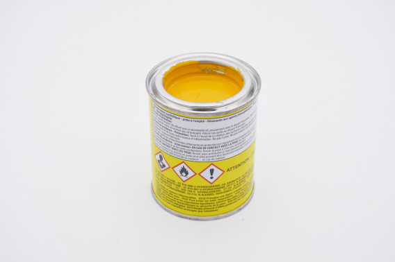 Peinture pour gravure jaune 105ml lot de 2