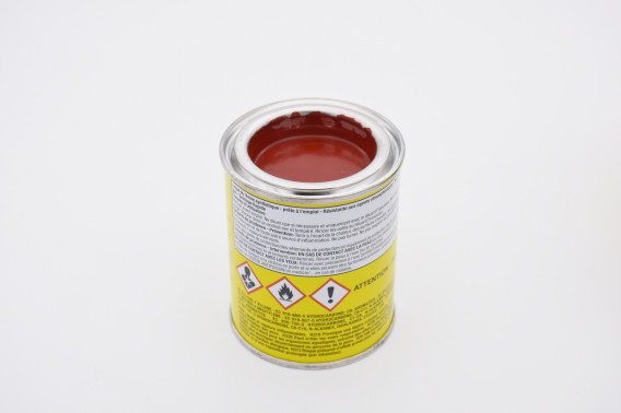 Peinture pour gravure rouge 105ml lot de 5