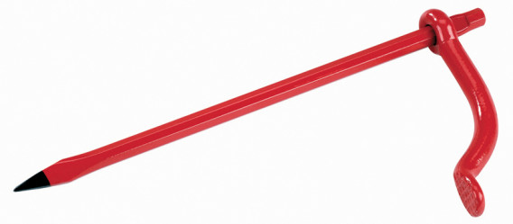 Chevillette forgée “ OCTOGONALE ” 300 x 10 mm