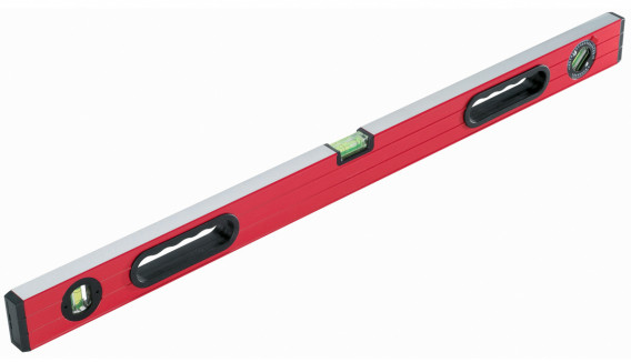 Niveau rectangulaire à poignées 120 cm 780 grs